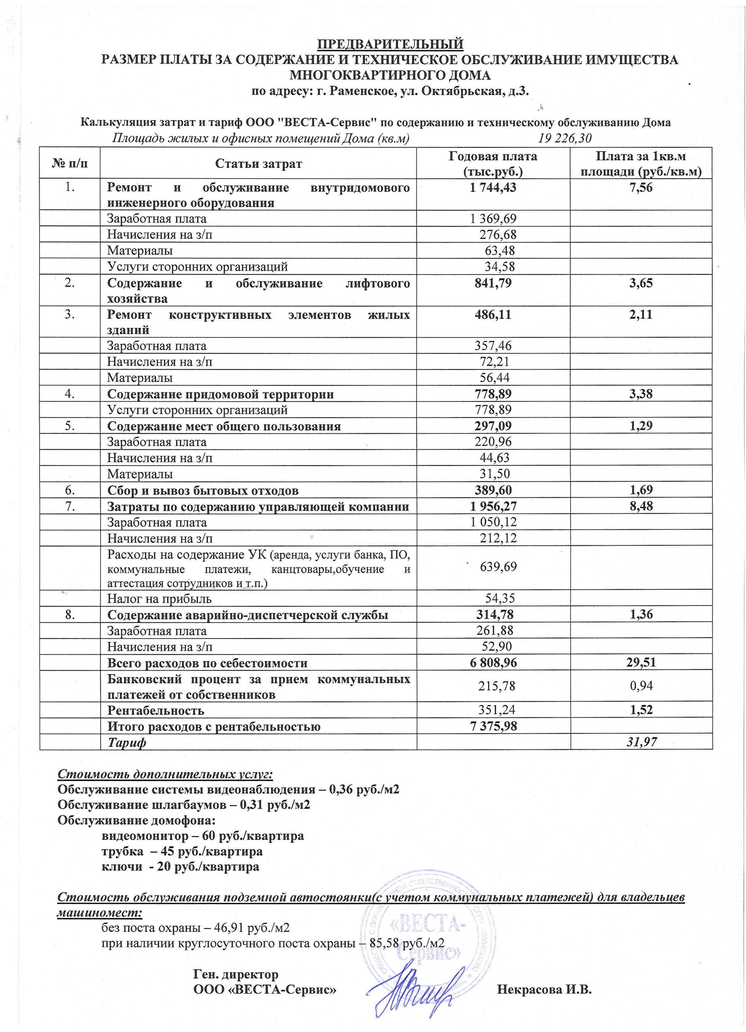 Московская обл., г. Раменское, ул. Октябрьская , д.3 – ГУК 